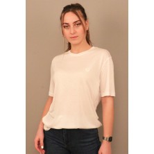 Rich Kadın O Yaka T-shirt Tişört