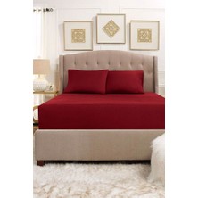 Zambak Tekstil Çift Kişilik 180 x 200 Lastikli Çarşaf Seti %100 Pamuklu