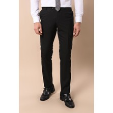 Wessi Erkek Sivri Yaka Slim Fit Yelekli Takım Elbise