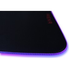 VOLL ARENA Mousepad 4Mm Kalın Rgb Siyah 800 X 300 Mm Gaming Oyuncu Gamer ULTRA PARLAK 13 MOD