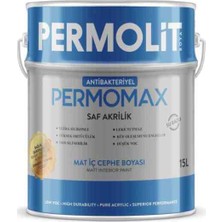 Permolit Permomax Antibakteriyel Mat Iç Cephe Boyası 2211-UN Kurabiyesi 2,5 Lt