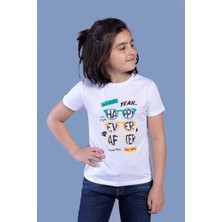 Toontoy Kids Toontoy Erkek Çocuk Gözlük Baskılı Tişört