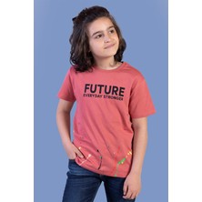 Toontoy Kids Toontoy Erkek Çocuk Püskürtme Baskılı Tişört