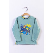 Toontoy Kids Toontoy Erkek Çocuk Kaykay Baskılı Tişört