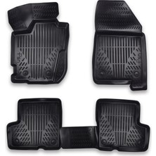 Psn Dacia Duster 4x4 (2018-..) İle Uyumlu - Araca Özel 3D Paspas - PSN105