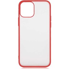 Case 4U Apple iPhone 12 Kılıf Mess Kapak Kırmızı