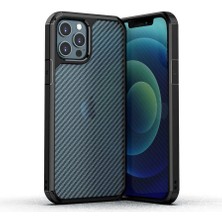 Case 4U Apple iPhone 12 Pro Max Kılıf İnoks Kapak Siyah