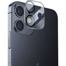 Case 4U Apple iPhone 12 İntegrated Kamera Lens Koruyucu Cam