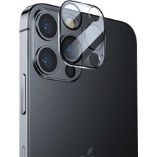 Case 4U Apple iPhone 12 Pro Max İntegrated Kamera Lens Koruyucu Cam