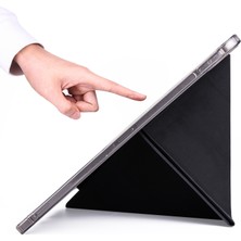 Apple iPad Pro 11 2020 2. Nesil Kılıf Kalem Bölmeli  Smart Standlı Tablet Kılıfı Siyah