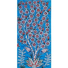 Can Seramik - 20*40 Cm. El Dekoru Kütahya Çinisi