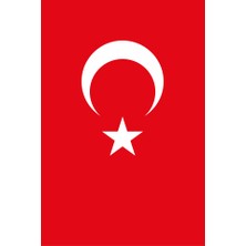 Bayrak Lissa Butik Alpaka Türk Bayrağı 150 x 225 cm