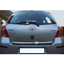 KromGaraj Toyota Yaris Krom Bagaj Alt Çıtası 2006-2010 Çelik Bayrak