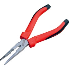 İZELTAŞ-3220135160-160 mm Uzun Kargaburun Düz Uçlu Ergonomik
