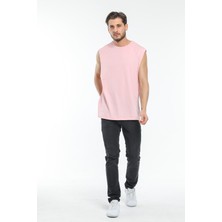Superlife Bisiklet Yaka Kolsuz Tshirt