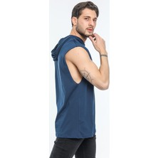 Superlife Kapşonlu Kolsuz Tshirt