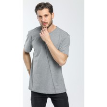 Superlife Reg.kalıp Bisiklet Yaka Ön Çöp Dikiş Garni