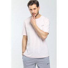 Superlife Bisiklet Yaka Air Baskılı Tshirt