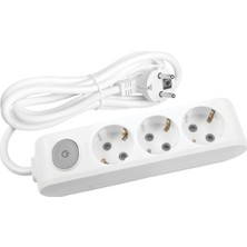 Viko Multi-Let Üçlü Priz Anahtarlı Topraklı Klemensli Ç.k. 5 M