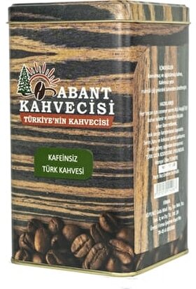 ABANT KAHVECİSİ Kafeinsiz Türk Kahvesi 500 gr