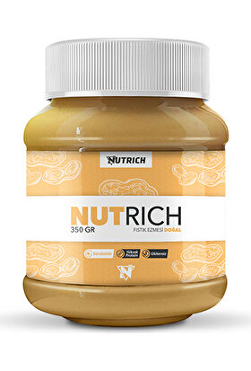 Nutrich Creamy Doğal Fıstık Ezmesi 350 gr