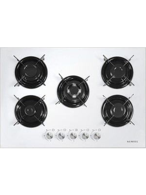 Kumtel KO-50 OAHDF  Beyaz Ankastre Cam Ocak