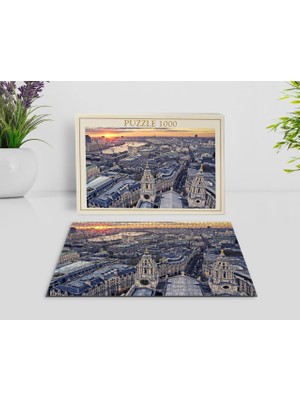 Bk Londra Manzara 1000 Parça Profesyonel Puzzle-11