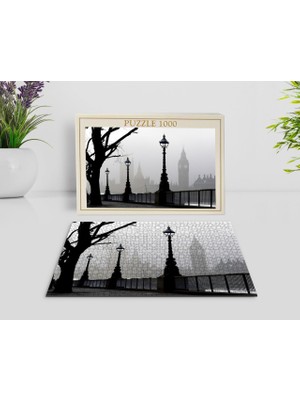 Bk Londra Manzara 1000 Parça Profesyonel Puzzle-7