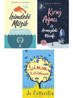 Genç Timaş 3 Kitap Set 5. 6. 7. 8. Sınıflar Ortaokul Okuma Kitapları / Içimdeki Müzik - Kiraz Ağacı ile Aramızdaki Mesafe - Limon Kütüphanesi