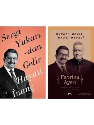 Sevgi Yukarıdan Gelir - Fabrika Ayarı - Hayati İnanç - 2 Kitap Set