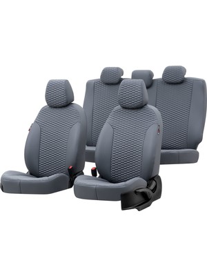 Otom Fiat Egea Cross 2020-SONRASI Özel Üretim Koltuk Kılıfı Tokyo Design Deri Füme