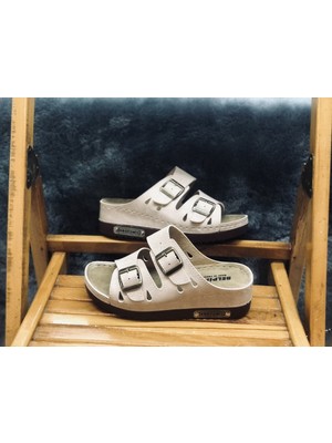 Belpino Kadın Yüksek Kalın Taban Terlik