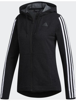 adidas 3s Knt Fz Hoody Siyah Kadın Sweatshirt