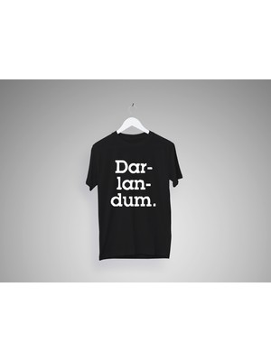 Grif Dar-Lan-Dum Baskılı Erkek T-Shirt
