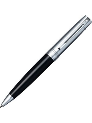 Sheaffer 300 Serisi Dolma & Tükenmez Kalem Seti Krom Parlak Siyah 9314-9