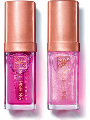 Avon 'True' Dudak Yağı Parlak Bitiş Blossom ve Shimmering Petal 2×7 ml Yoğun Pigment Nemlendirici