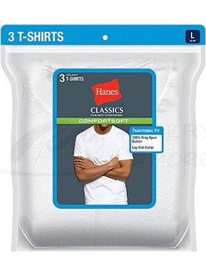 Hanes Classıcs Comfortsoft 0 Yaka Fanila 3 Lü Paket