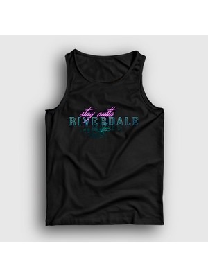 Presmono Unisex Siyah Stay Outta Riverdale Atlet