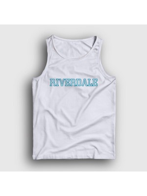 Presmono Unisex Beyaz Logo Riverdale Atlet