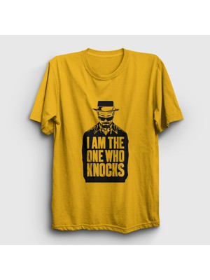 Presmono Unisex Sarı Knocks V3 Breaking Bad T-Shirt