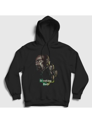 Presmono Unisex Siyah Final Breaking Bad Kapüşonlu Sweatshirt