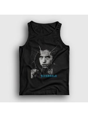 Presmono Unisex Siyah Jughead Jones Riverdale Atlet