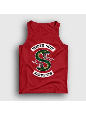 Presmono Unisex Kırmızı South Side Serpents Riverdale Atlet