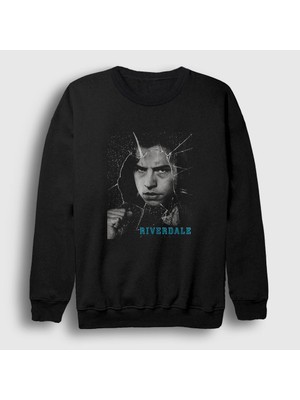 Presmono Unisex Siyah Jughead Jones Riverdale Sweatshirt