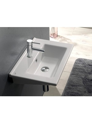 Cerastyle Turkuaz Arte Etajerli Lavabo 100 x 45  cm