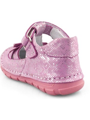 Cici Bebe Pembe Nubuk Kız Çocuk Ayakkabısı 108226KI-PMB-NB