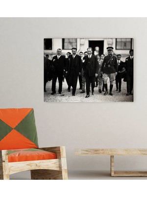 BK Gift Atatürk Tasarımlı Kanvas Tablo-41 70X100CM