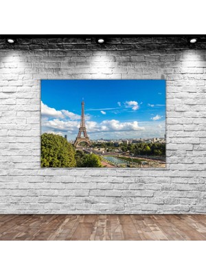BK Gift Eyfel Kulesi Kanvas Tablo-3 70X100CM