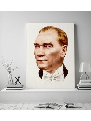 BK Gift Atatürk Tasarımlı Kanvas Tablo-11 70X100CM