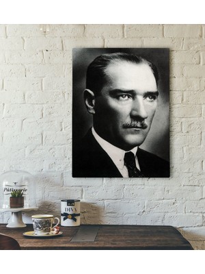BK Gift Atatürk Tasarımlı Kanvas Tablo-4 30X50CM